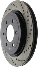 Load image into Gallery viewer, StopTech 2019 Ford Raptor w/ Electronic Parking Brake Sport Cross Drilled Left Rear Rotor
