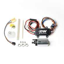 Load image into Gallery viewer, DeatschWerks DW440 440lph Brushless Fuel Pump w/ PWM Controller &amp; Install Kit 11-14 Ford Mustang GT
