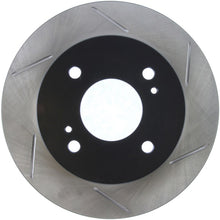 Load image into Gallery viewer, StopTech Power Slot Slotted 89-98 240SX w/ or w/o ABS 4 Lug Rear Left Rotor
