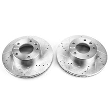 Load image into Gallery viewer, Power Stop 13-14 Mercedes-Benz G63 AMG Front Evolution Drilled &amp; Slotted Rotors - Pair
