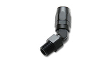 Load image into Gallery viewer, Vibrant -6AN Male NPT 45Degree Hose End Fitting - 1/8 NPT

