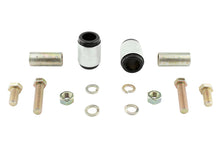 Load image into Gallery viewer, Whiteline 09 lancer Ralliart Rear Camber adj kit-control arm upper bushes
