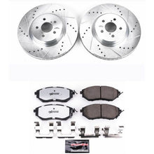 Load image into Gallery viewer, Power Stop 14-18 Subaru Forester Front Z26 Street Warrior Brake Kit

