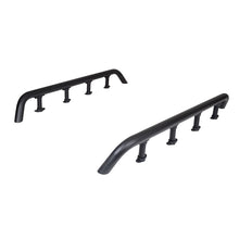 Load image into Gallery viewer, Go Rhino SRM500 Dual Rail Kit (For 55in. Long Rack) - Tex. Blk (Rails ONLY - Req. Platform)
