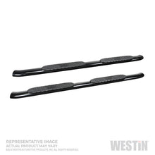Load image into Gallery viewer, Westin 19-20 Chevrolet/GMC Silverado/Sierra 1500 Double Cab PRO TRAXX 4 Oval Nerf Step Bars - Black
