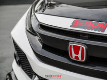 Load image into Gallery viewer, Seibon 16-18 Honda Civic OEM-Style Carbon Fiber Front Grill
