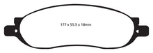 Load image into Gallery viewer, EBC 05-07 Ford F250 (inc Super Duty) 5.4 (2WD) Yellowstuff Rear Brake Pads
