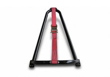 Load image into Gallery viewer, N-Fab Bed Mounted Tire Carrier Universal - Gloss Black - Red Strap
