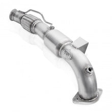 Load image into Gallery viewer, Stainless Works 2016-18 Ford Focus RS 3in High-Flow Cats Downpipe Factory Connection
