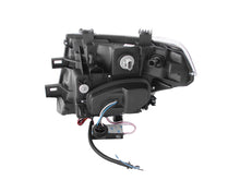 Load image into Gallery viewer, ANZO 2005-2008 Nissan Frontier Projector Headlights w/ Halo Black
