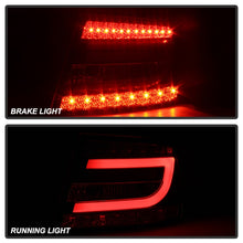 Load image into Gallery viewer, Spyder Audi A6 05-08 4Dr Sedan Only Version 2 Light Bar LED Tail Lights Blk ALT-YD-AA605V2-LBLED-BK
