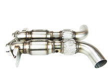 Load image into Gallery viewer, Kooks 2015+ Ford Mustang GT350 5.2 Complete Competition Exhaust (Headers/Green Cat X-Pipe/Axle Back)
