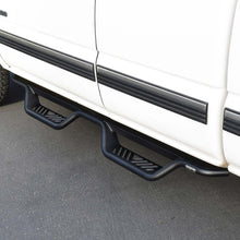 Load image into Gallery viewer, Westin 99-13 Chevrolet Silverado 1500 (Ext. Cab) Outlaw Drop Nerf Step Bars - Textured Black
