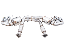 Load image into Gallery viewer, AWE Tuning 2020 Chevrolet Corvette (C8) Touring Edition Exhaust - Quad Chrome Silver Tips
