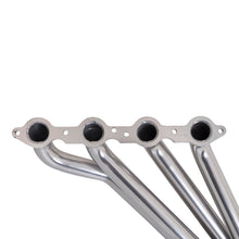 Load image into Gallery viewer, BBK 10-15 Camaro LS3 L99 Long Tube Exhaust Headers With Converters - 1-3/4 Silver Ceramic
