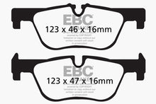 Load image into Gallery viewer, EBC 14+ BMW 228 Coupe 2.0 Turbo ATE calipers Greenstuff Rear Brake Pads
