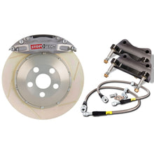 Load image into Gallery viewer, StopTech BBK 93-98 Toyota Supra Front ST-60 355x32 Trophy Sport Zinc Slotted Big Brake Kit
