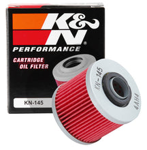 Load image into Gallery viewer, K&amp;N Yamaha / MUZ / MZ / Sachs / Aprilia / Derbi 2.156in OD x 2.313in H Oil Filter
