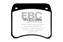Load image into Gallery viewer, EBC 63-69 Rover Mini Cooper Greenstuff Front Brake Pads
