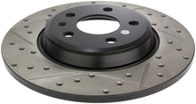 Load image into Gallery viewer, StopTech Power Slot 09-10 Audi A4/A4 Quattro / 08-10 A5 / 10 S4 Rear Right Drilled &amp; Slotted Rotor
