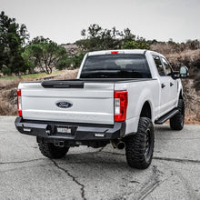 Load image into Gallery viewer, Westin 17-20 Ford F-250/350 Pro-Series Rear Bumper - Textured Black
