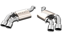 Load image into Gallery viewer, QTP 16-18 Chevrolet Camaro SS 6.2L 304SS Screamer Axle Back Exhaust w/4in Quad Tips
