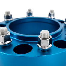 Load image into Gallery viewer, Mishimoto Borne Off-Road Wheel Spacers 8X165.1 121.3 50 M14 Blu
