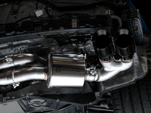 Load image into Gallery viewer, AWE Tuning 2020 Chevrolet Corvette (C8) Touring Edition Exhaust - Quad Diamond Black Tips
