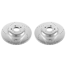 Load image into Gallery viewer, Power Stop 10-15 BMW 550i GT Rear Evolution Drilled &amp; Slotted Rotors - Pair
