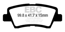 Load image into Gallery viewer, EBC 12+ Hyundai Azera 3.3 Ultimax2 Rear Brake Pads
