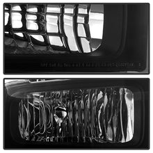 Load image into Gallery viewer, Xtune Ford F250/350/450 Super Duty 05-07 Crystal Headlights Black Smoked HD-JH-FS05-AM-BSM
