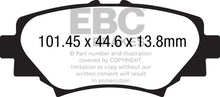 Load image into Gallery viewer, EBC 14+ Mazda 3 2.0 (Japan Build) Redstuff Rear Brake Pads
