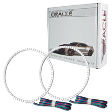 Load image into Gallery viewer, Oracle Ford Mustang 10-12 LED Fog Halo Kit - V6 Grille Fogs - ColorSHIFT
