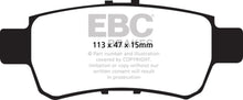 Load image into Gallery viewer, EBC 05-10 Honda Odyssey 3.5 Greenstuff Rear Brake Pads (For 11.7in. Rotors)

