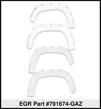 Load image into Gallery viewer, EGR 14+ Chev Silverado 5ft Bed Bolt-On Look Color Match Fender Flares - Set - Summit White
