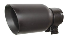 Load image into Gallery viewer, Go Rhino Exhaust Tip - Textured black - ID 2 1/2in x L 8in x OD 4in
