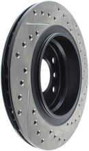 Load image into Gallery viewer, StopTech Power Slot 00 BMW 323 / 01-07 325 / 99-00 328 Series Rear Right Drilled &amp; Slotted Rotor
