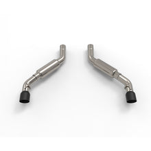 Load image into Gallery viewer, Kooks 2016 + Chevrolet Camaro SS LT1 3in Axle Back Exhaust System w/ Mufflers and Dual Black Tips
