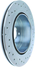 Load image into Gallery viewer, StopTech 89-96 Nissan 300ZX Select Sport Slotted &amp; Drilled Right Rear Brake Rotor
