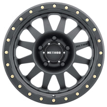 Load image into Gallery viewer, Method MR304 Double Standard 15x10 -50mm Offset 5x5.5 108mm CB Matte Black Wheel
