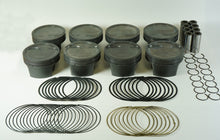 Load image into Gallery viewer, Mahle MS Piston Set GM LS 347ci 3.908in Bore 3.622stk 6.125in Rod .927 Pin -16cc 8.9 CR Set of 8
