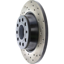 Load image into Gallery viewer, StopTech 10-11 &amp; 13 Audi A3 Quattro / 10 VW GTI Mk VI Drilled Left CRYO-STOP Brake Rotor
