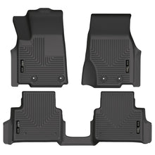 Load image into Gallery viewer, Husky Liners 21-23 Jeep Grand Cherokee L 2nd Row Bucket Seats WeatherBeater Floor Liner (Black)
