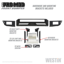 Load image into Gallery viewer, Westin 14-21 Toyota Tundra Pro-Mod Front Bumper - Tex. Blk
