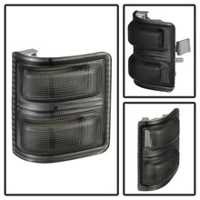 Load image into Gallery viewer, xTune Ford Superduty 08-14 F250-F550 Amber LED Mirror Signal Lens - Smoke ACC-LED-FDSD08-MR-SM
