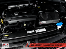 Load image into Gallery viewer, AWE Tuning Audi / Volkswagen MQB 1.8T/2.0T/Golf R Carbon Fiber AirGate Intake w/ Lid
