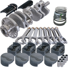 Load image into Gallery viewer, Eagle Chevy LS 4.030in Bore 4.000in Stroke -4.00cc Flat Top Rotating Assembly w/58 Tooth Relcutor
