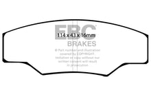 Load image into Gallery viewer, EBC Brakes Bluestuff Street and Track Day Brake Pads
