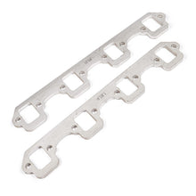 Load image into Gallery viewer, Stainless Works SBF Stock Rectangular Shaped Port 304SS Exhaust Flanges 1-3/4in Primaries (2in BP)

