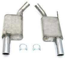 Load image into Gallery viewer, JBA 07-10 Ford Mustang GT/GT500 4.6L/5.4L 409SS Dual 3.5in Rear Exit Axle Back Exhaust
